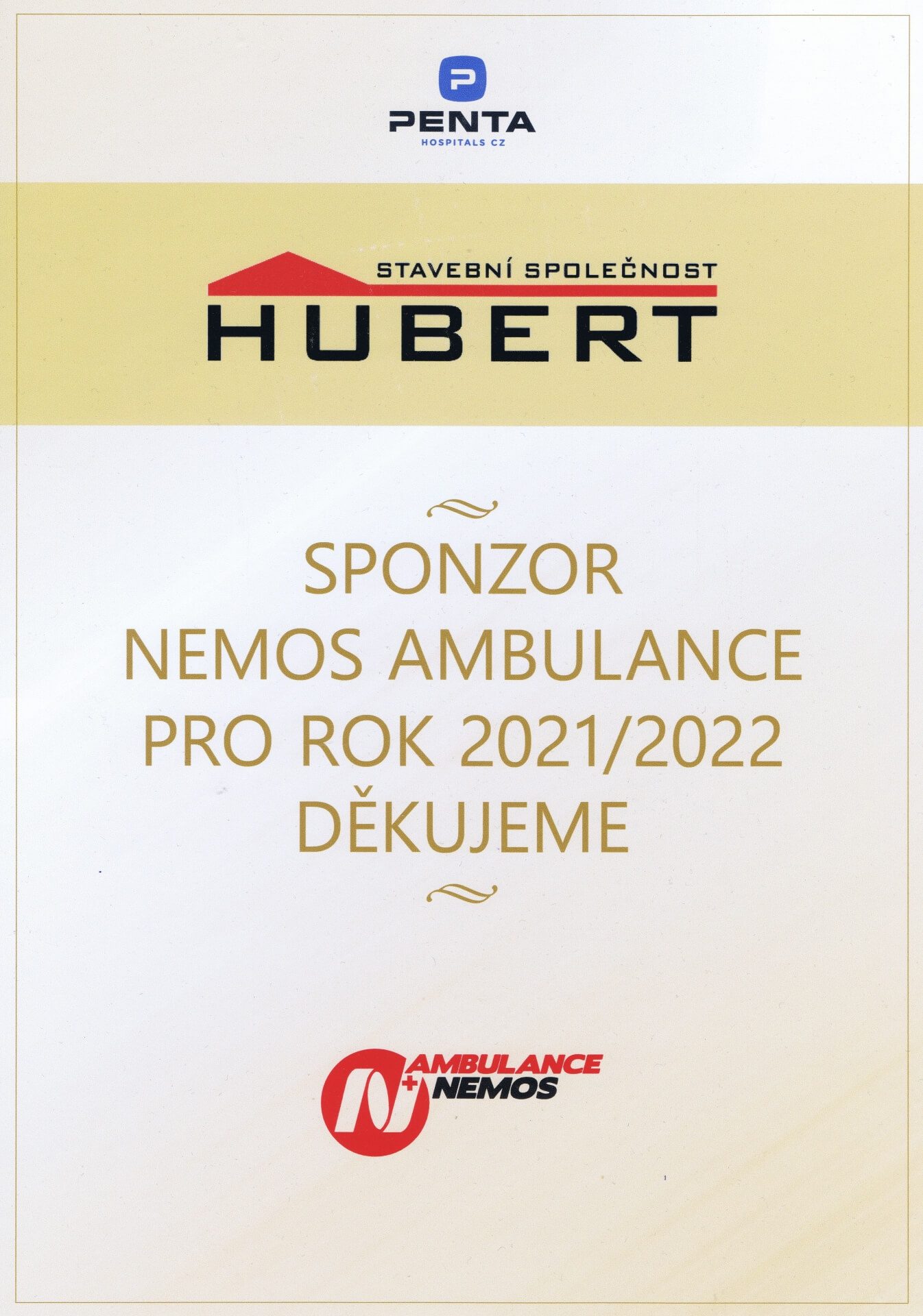 Sponzor Nemos Ambulance